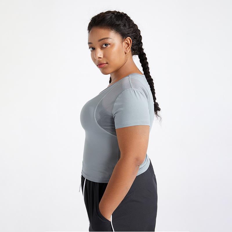 Loose fitting Fast drying Women Show Thin Running Size Yoga Clothes