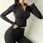 Standing Collar Tight-fitting Quick-dry Exercise Yoga Jacket