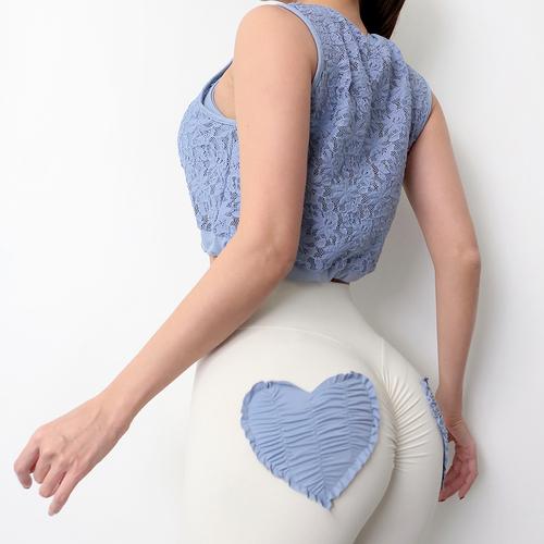 Fashion Leisure Lace Fitness Yoga Sports Blouse