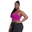 Plus Size Cross Back Sports Bra