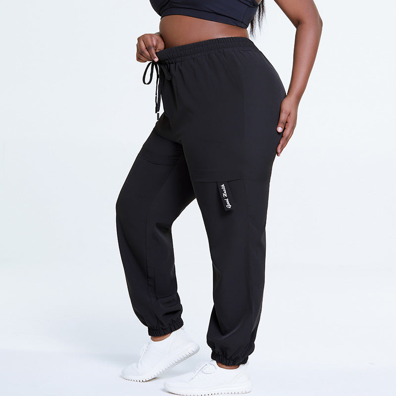 Women Plus Size Sweatpants Loose Harem Pants