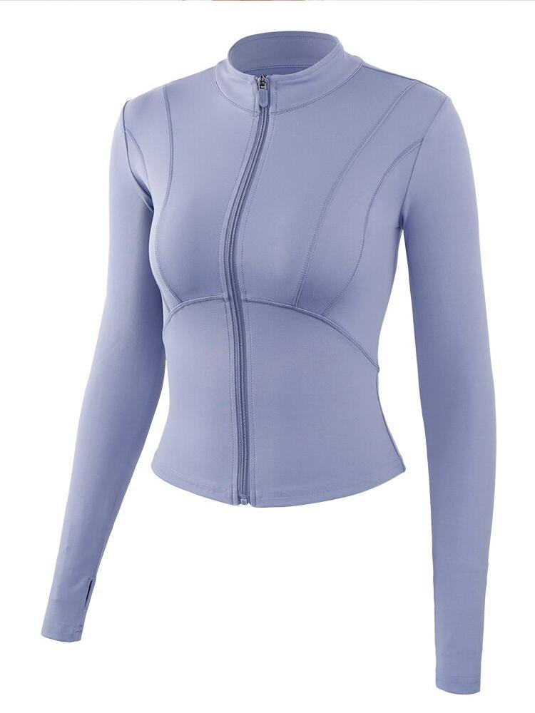 Nude Solid Color Professional Training Sports Jacket