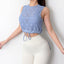 Fashion Leisure Lace Fitness Yoga Sports Blouse