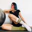 Left and Right Asymmetric Neutral Leisure Sports Skateboard Socks