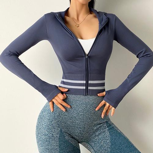 Hooded Fitness Yoga Jacket