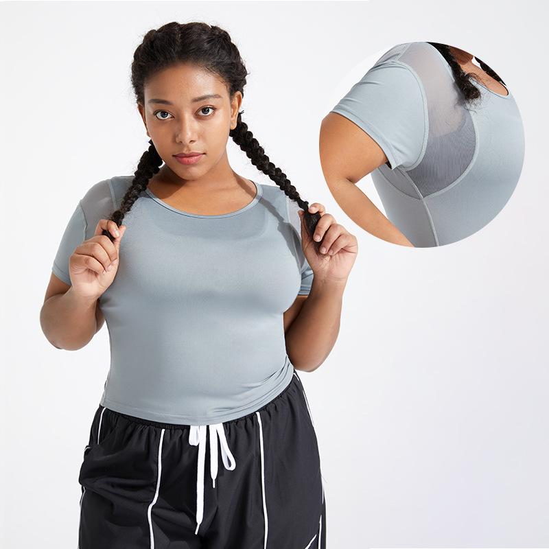 Loose fitting Fast drying Women Show Thin Running Size Yoga Clothes