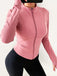 Nude Solid Color Professional Training Sports Jacket