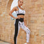 Fitness Yoga Bra Printing Fashion Suit