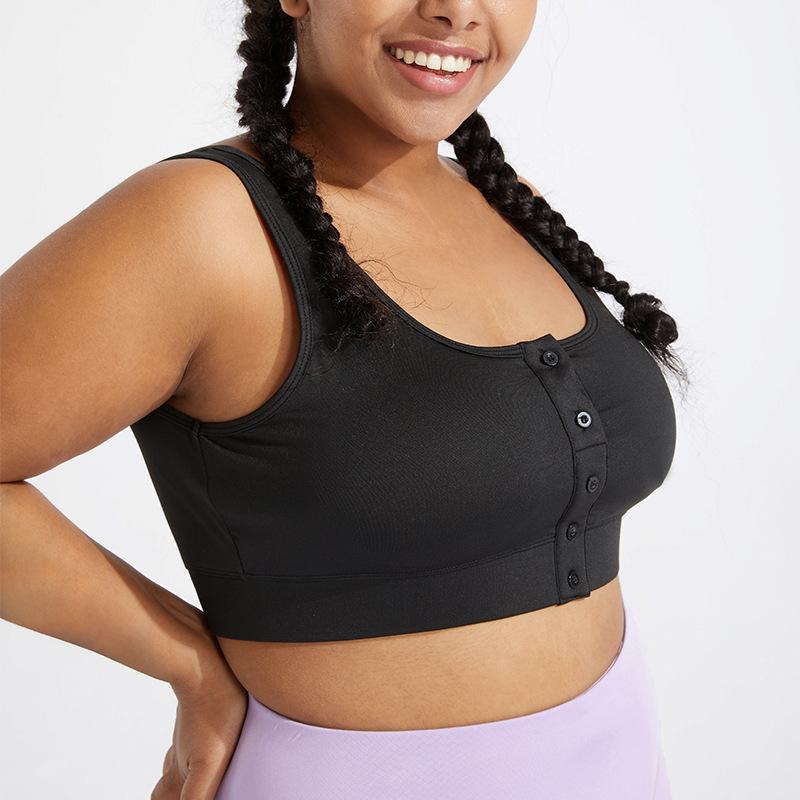 Gathering Beauty Back Yoga Plus Size Sports Bra
