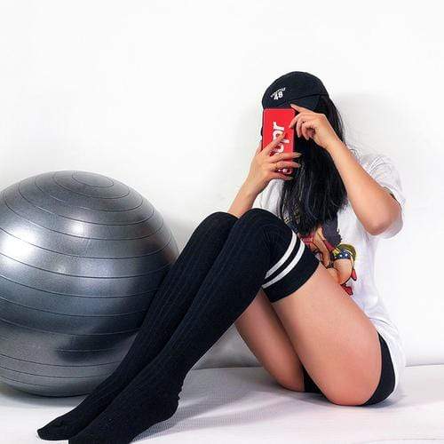 Knitted Cotton Knee high Socks