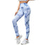 Print Fitness Tight Elasticity Legging