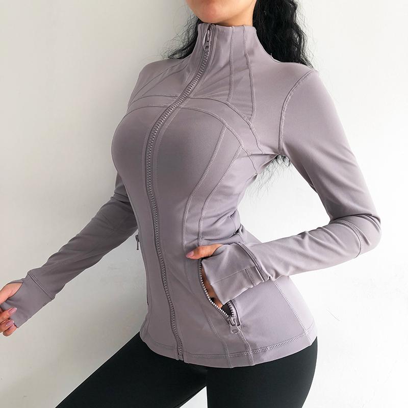 Fall Solid Color Windproof Jacket
