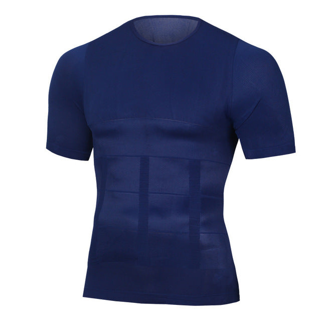 Gymonster Body Building Posture Corrector Undershirt Crew Neck