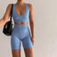 Crop Bra Yoga Shorts