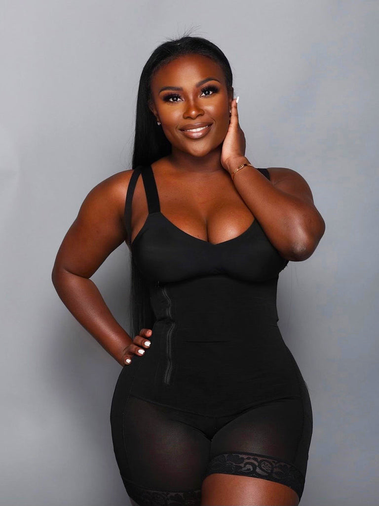 Postpartum Surgery Tummy Control Shapewear with Side Zipper