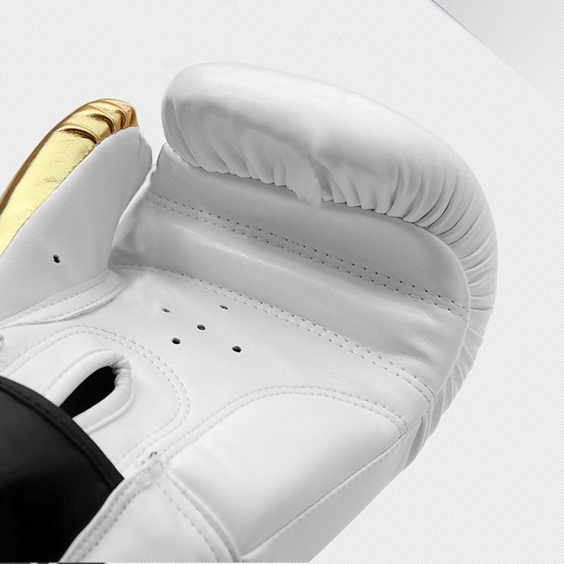 FEIERDUN Boxing Gloves Training Muay Thai Cowhide Leather Mitts Sparring Kickboxing Fighting Great Heavy Punch Bag
