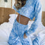 Tie Dye Jogging Hoodie Loose Suit