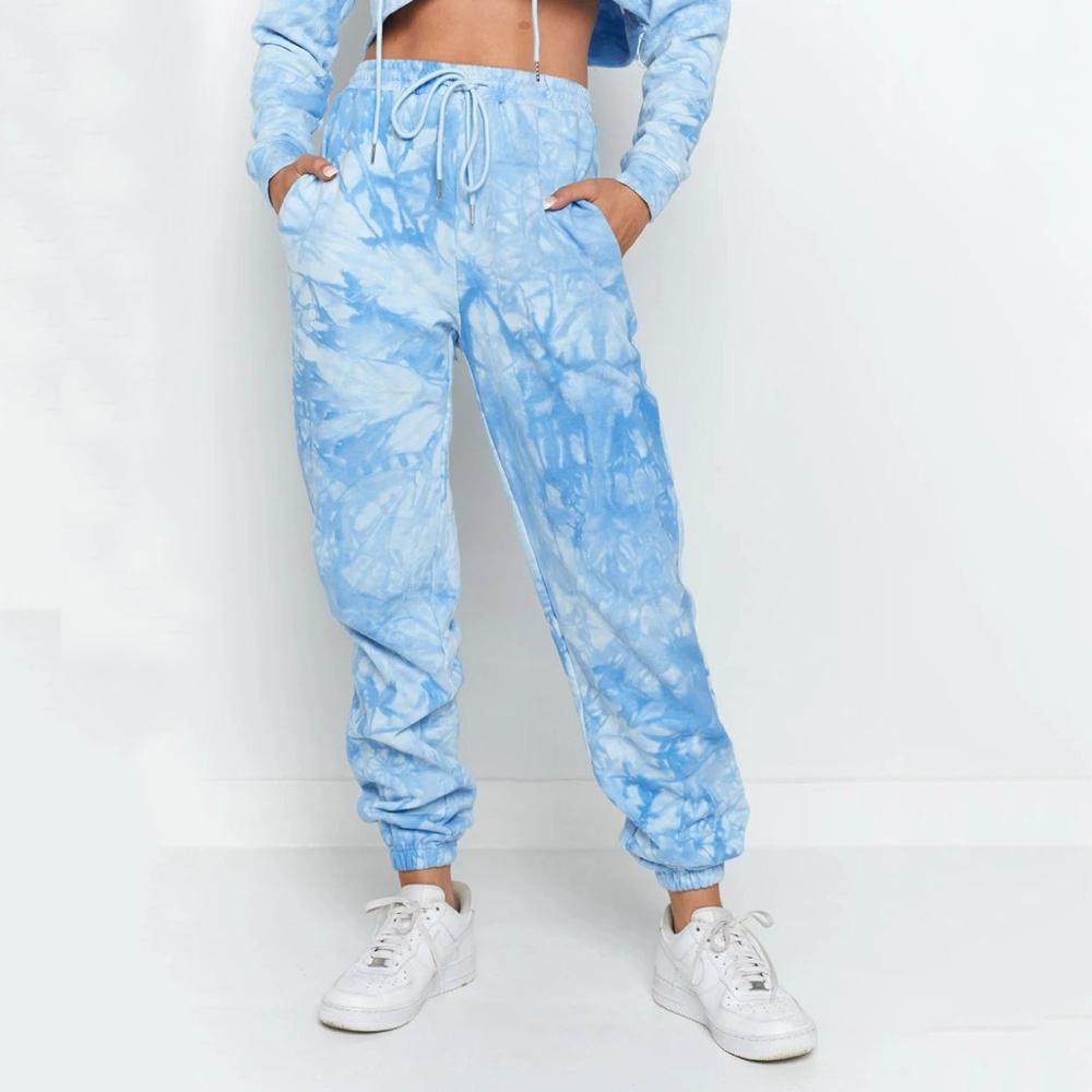 Tie Dye Jogging Hoodie Loose Suit