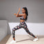 Fitness piece Print Suit