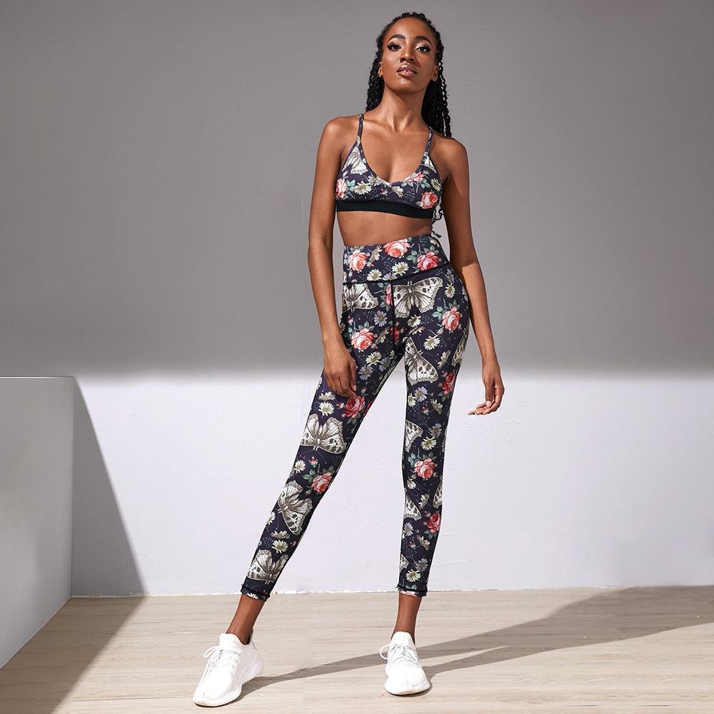Fitness piece Print Suit