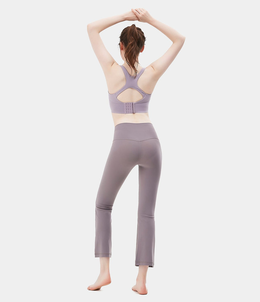 Bloom Neck Seamless Crisscross High Support Sports Bra