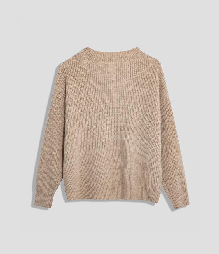 Solid Color Sweater