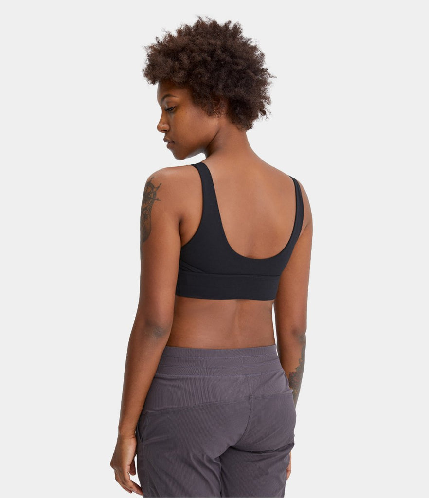 Neck Tank Low Support Sports Bra