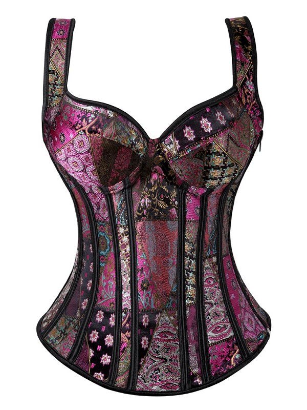 Black Lacing-up corselet Women Top