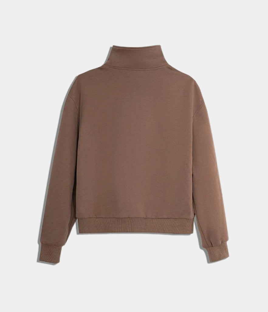 City Print Half Zip Sweatshirt