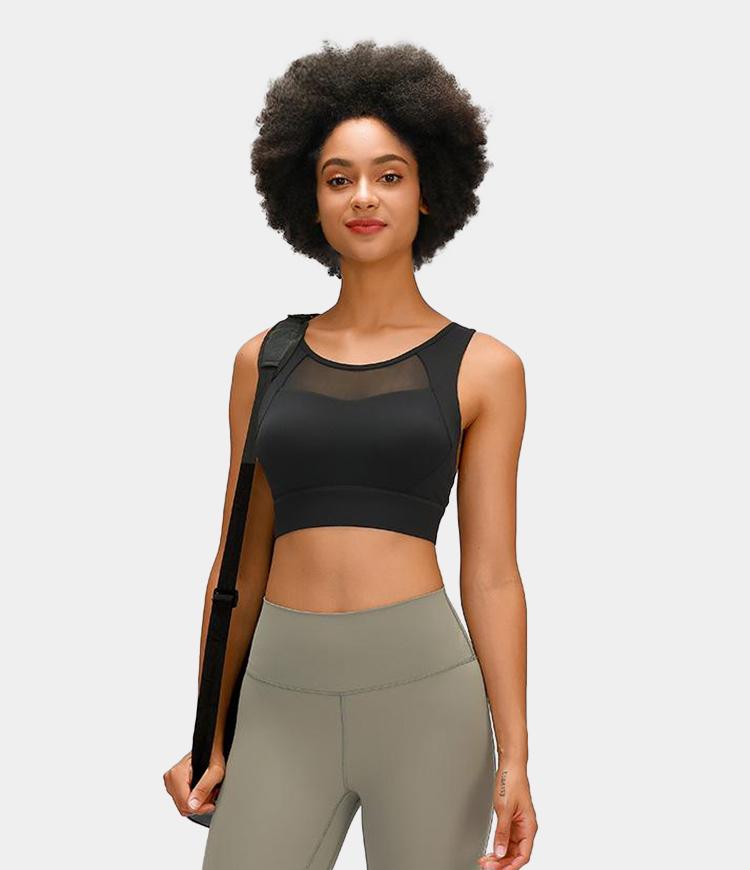 Bloom Longline Crisscross Strappy Medium Support Sports Bra