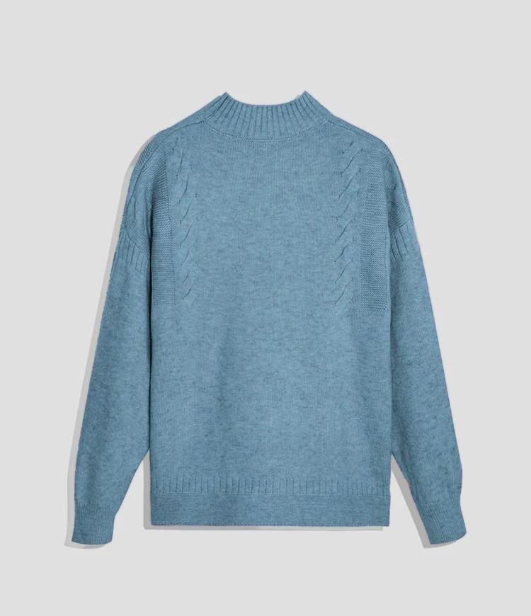 Mock Neckline Sweater