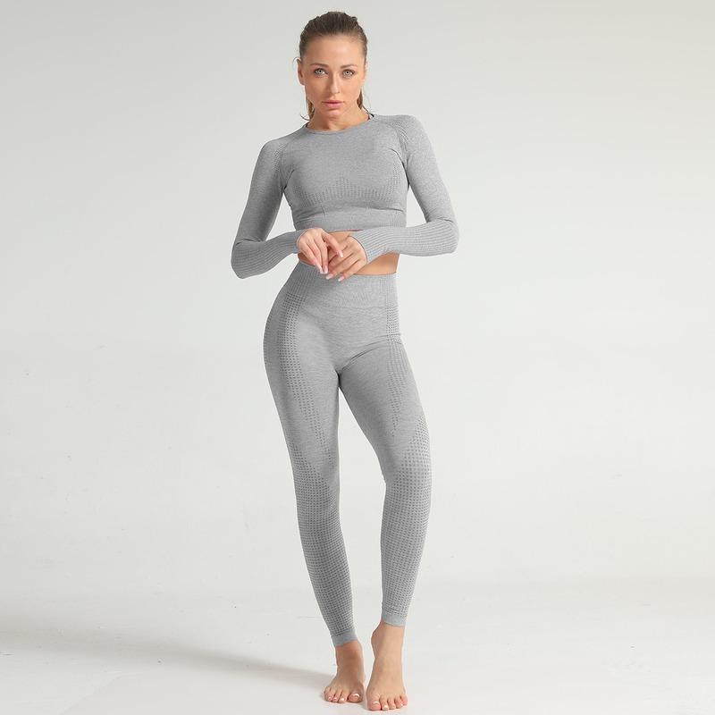 Dot Jacquard Sports Suit