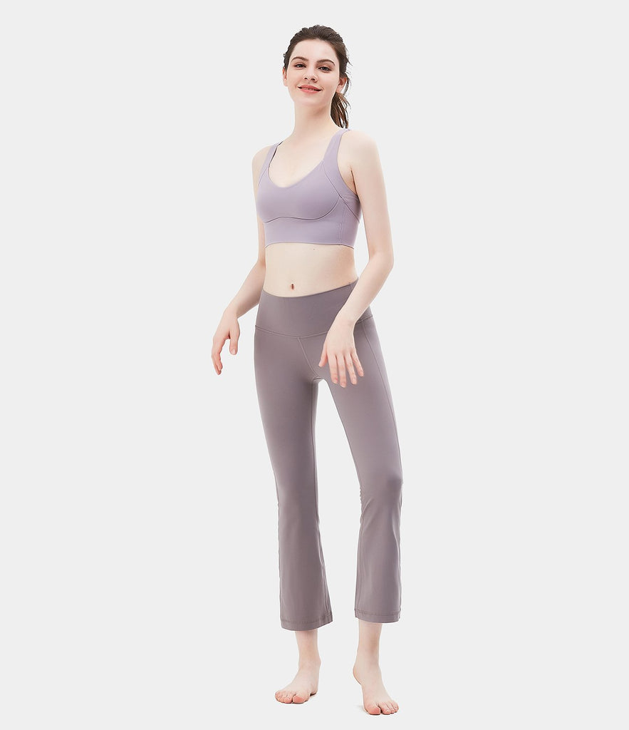 Bloom Neck Seamless Crisscross High Support Sports Bra