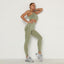 Knitted Moisture Wicking Yoga Suit