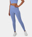 FLOW High Waisted Heathered Seamless Full Length Leggings