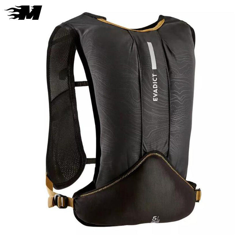 Trail Running Hydration Backpack Black Red