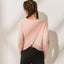 neck Mesh Yoga Back Split Shirt