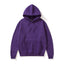 Solid Color Fleece Lined Hoodie