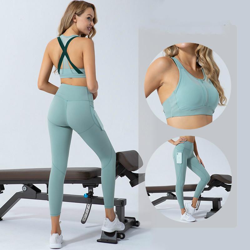 Outdoor Quick Dry Exercise Fitness Yoga Suit