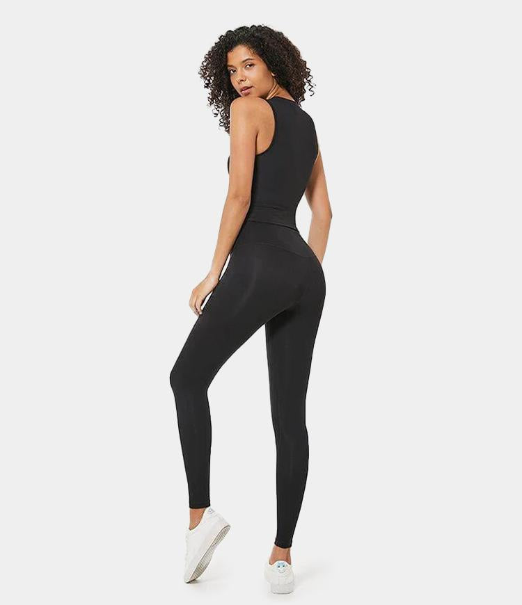 Sleeveless Ribbed Tank Top