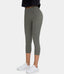 Bloom High Waisted Camo Side Pocket Capri Leggings