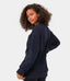 Location Print Fleece Lined Pullover Sweatshirt
