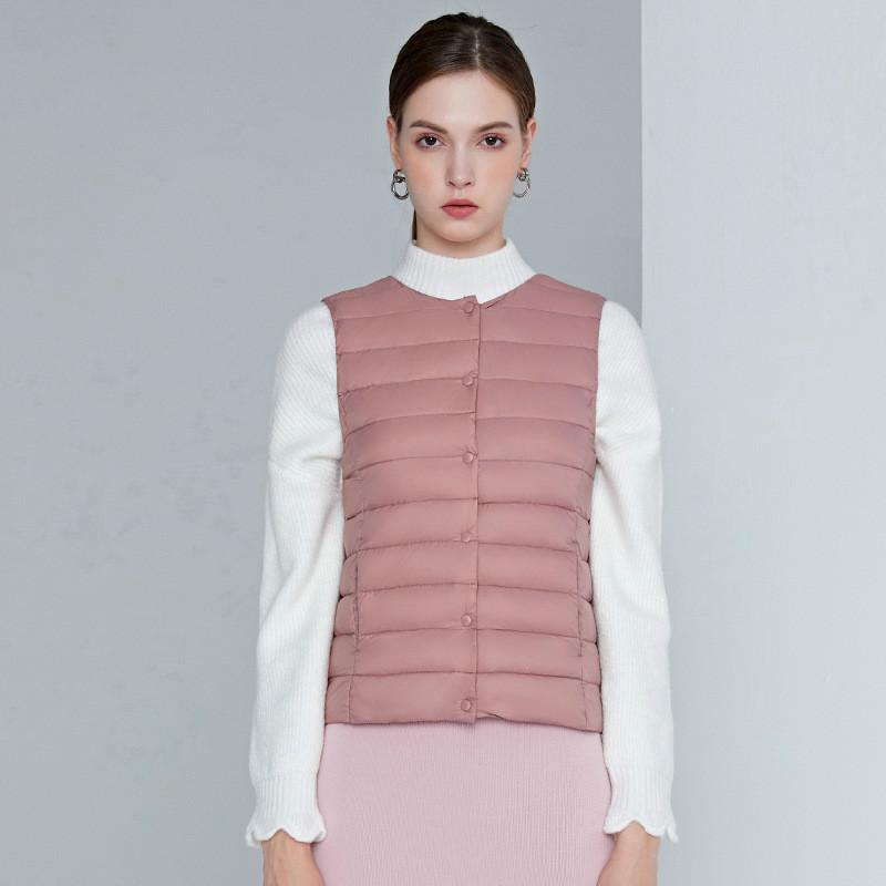 Casual Pure Colour Short Light Vest