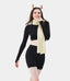 Solid Color Ribbed Scarf
