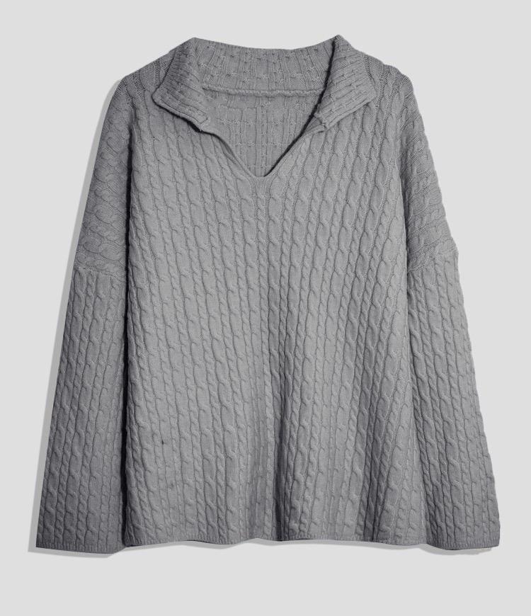 Cable Knitted Sweater