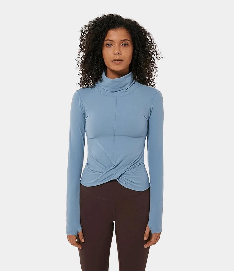 Sport Top Elastic Long Sleeves Sports