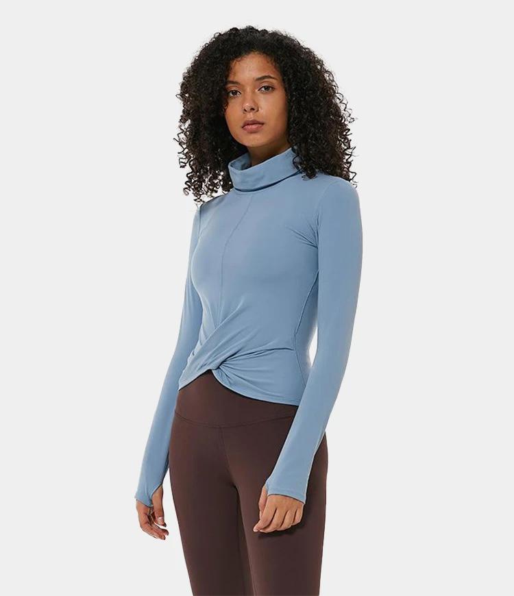 Sport Top Elastic Long Sleeves Sports