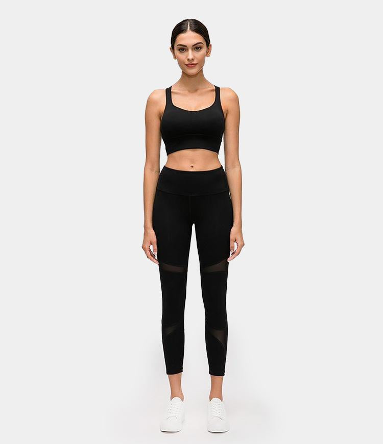 Bloom Longline Crisscross Strappy Medium Support Sports Bra