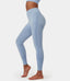 FLOW High Waisted Smile Design Seamless Full Length Leggings
