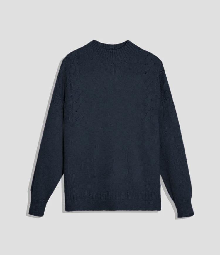 Mock Neckline Sweater
